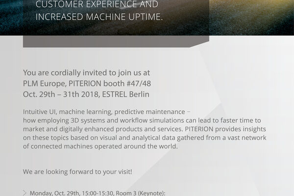 Join us at the PLM Europe 2018 in Berlin!
